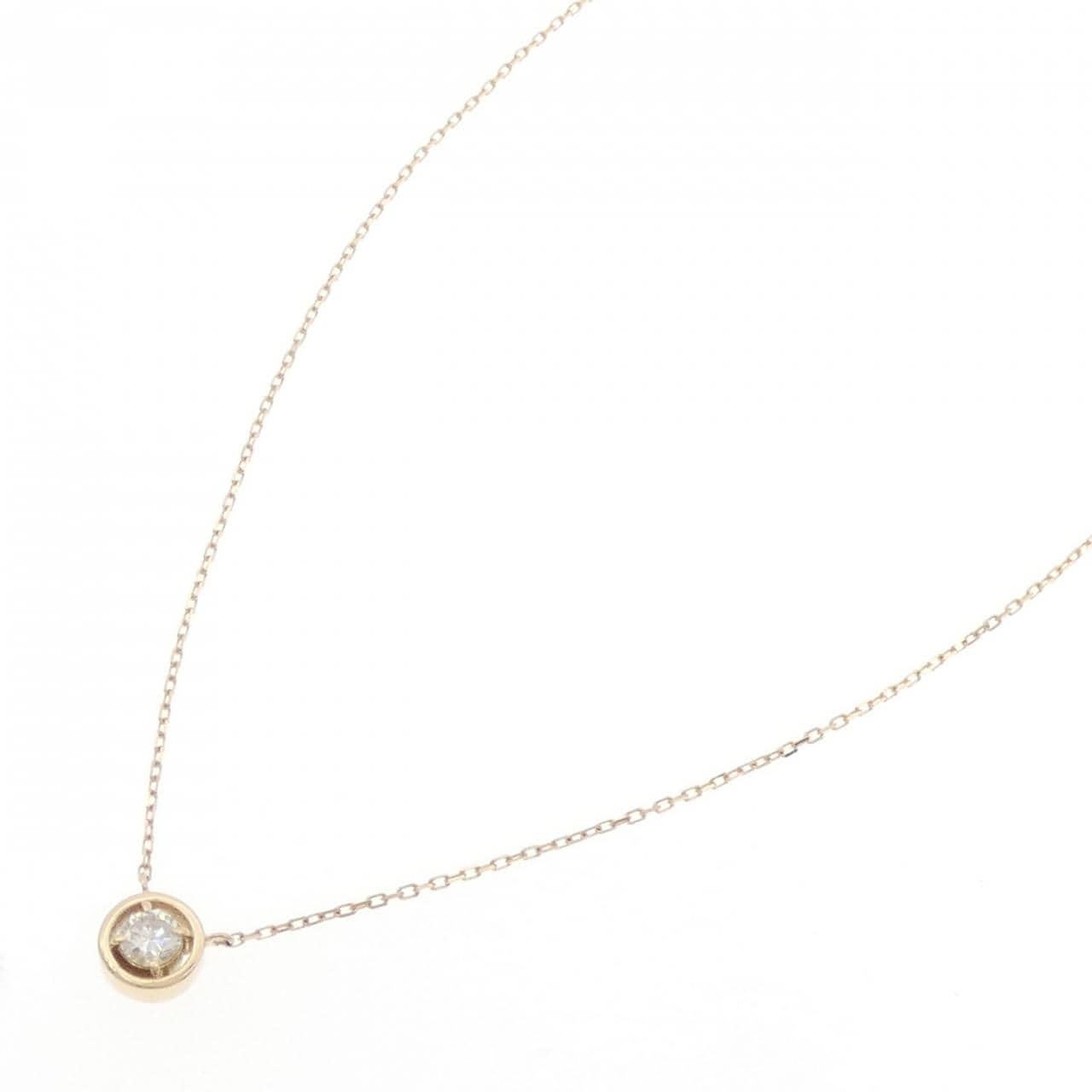 K18YG ダイヤモンド ネックレス 0.28CT