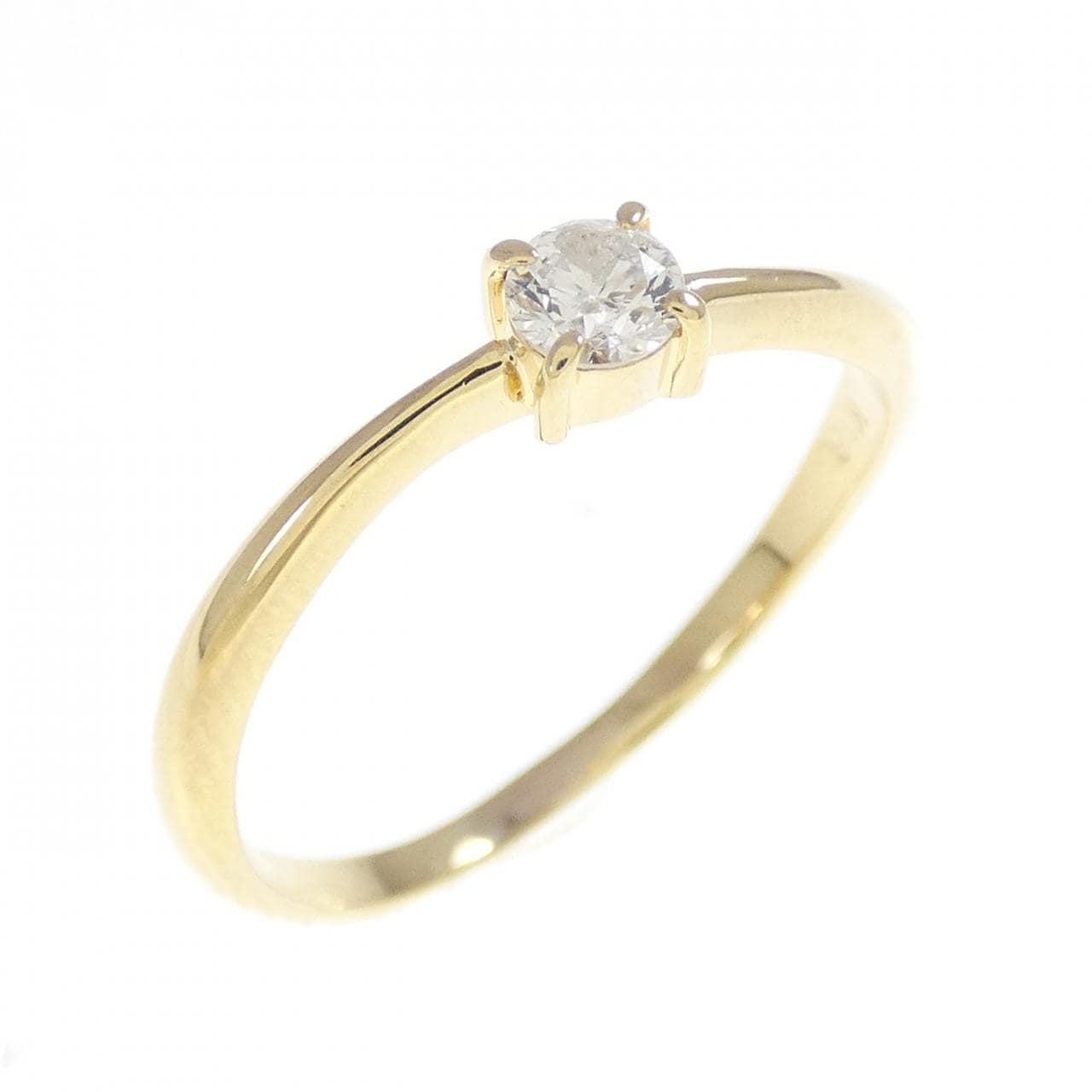K18YG ダイヤモンド リング 0.15CT