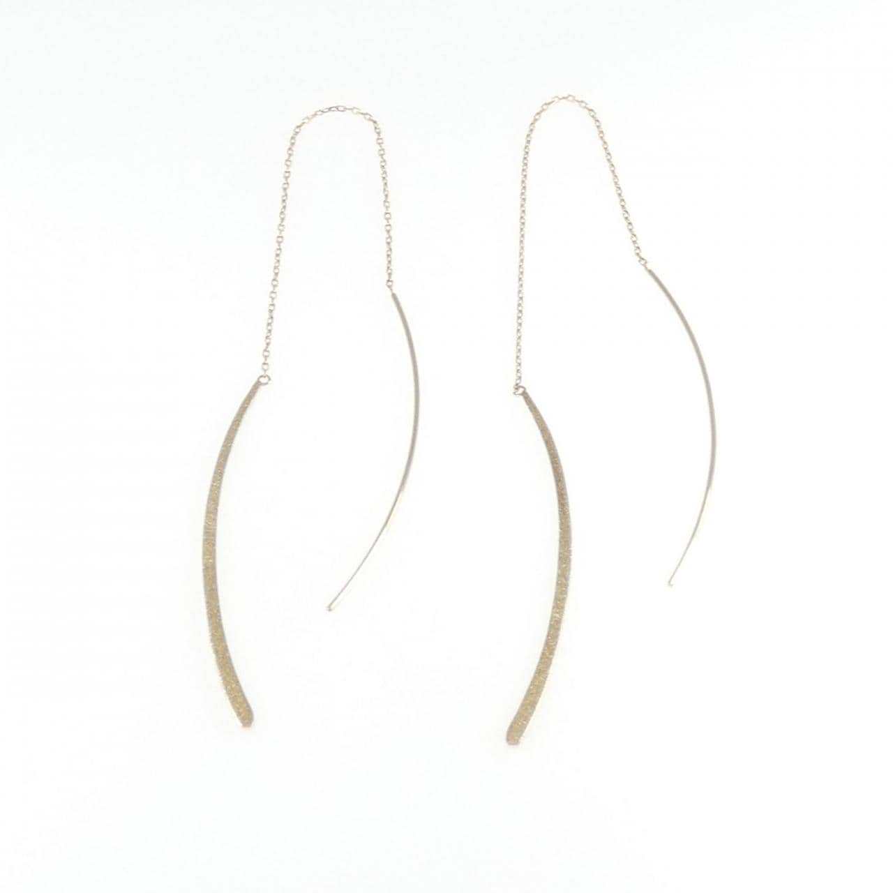 アガット K10YG ピアス