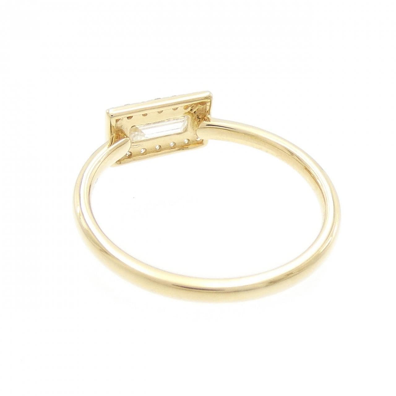 【新品】K18YG ダイヤモンド リング 0.28CT