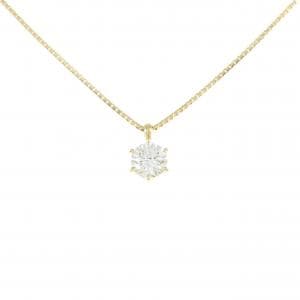 【新品】K18YG ダイヤモンド ネックレス 0.317CT G SI1 VG