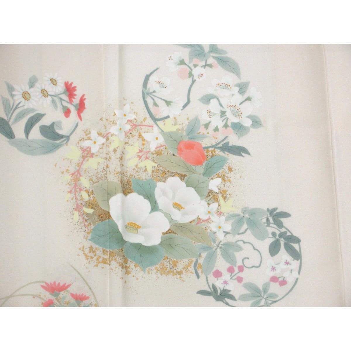 【未使用品】訪問着　ゑり善　友禅金彩加工