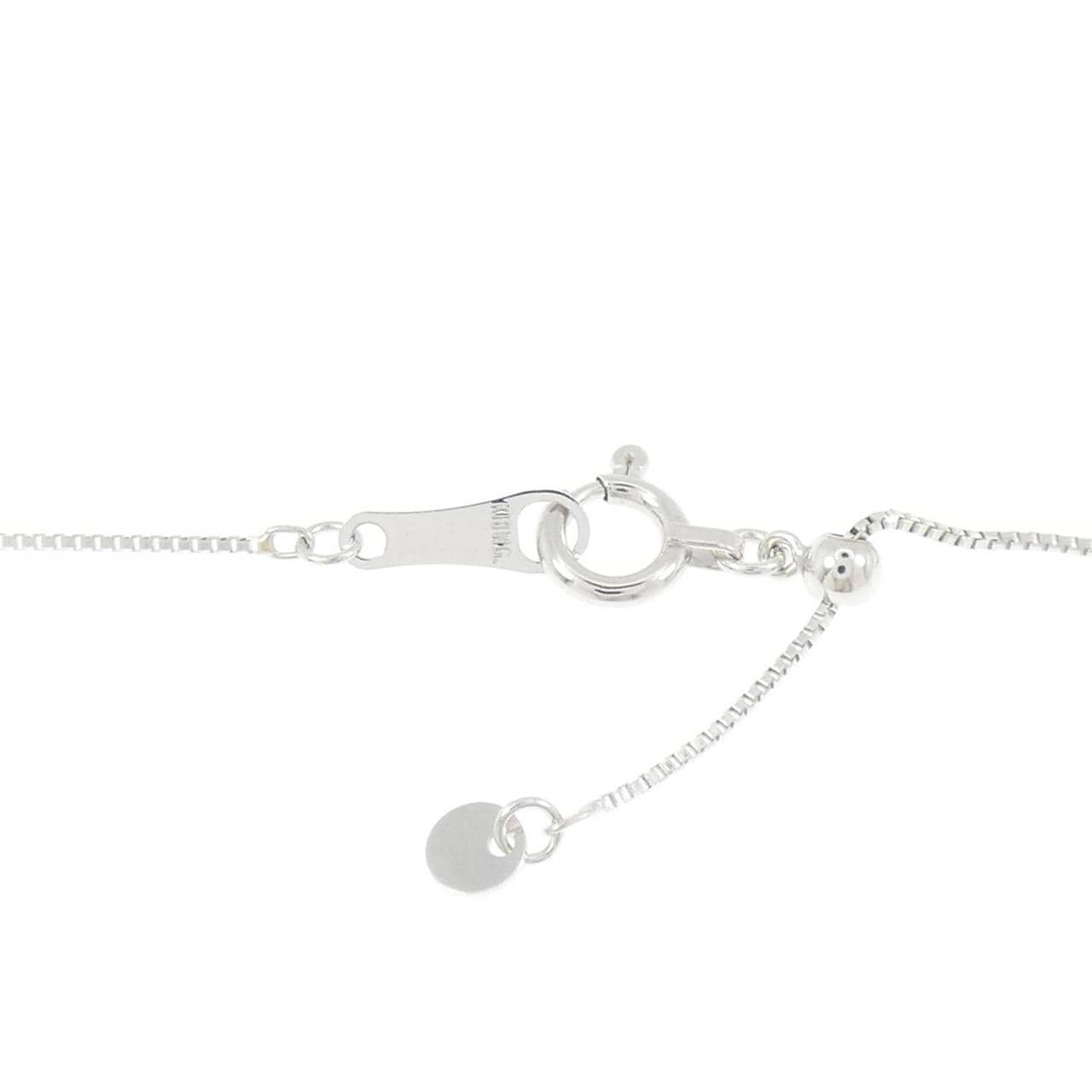 K18WG ダイヤモンド ネックレス 0.27CT
