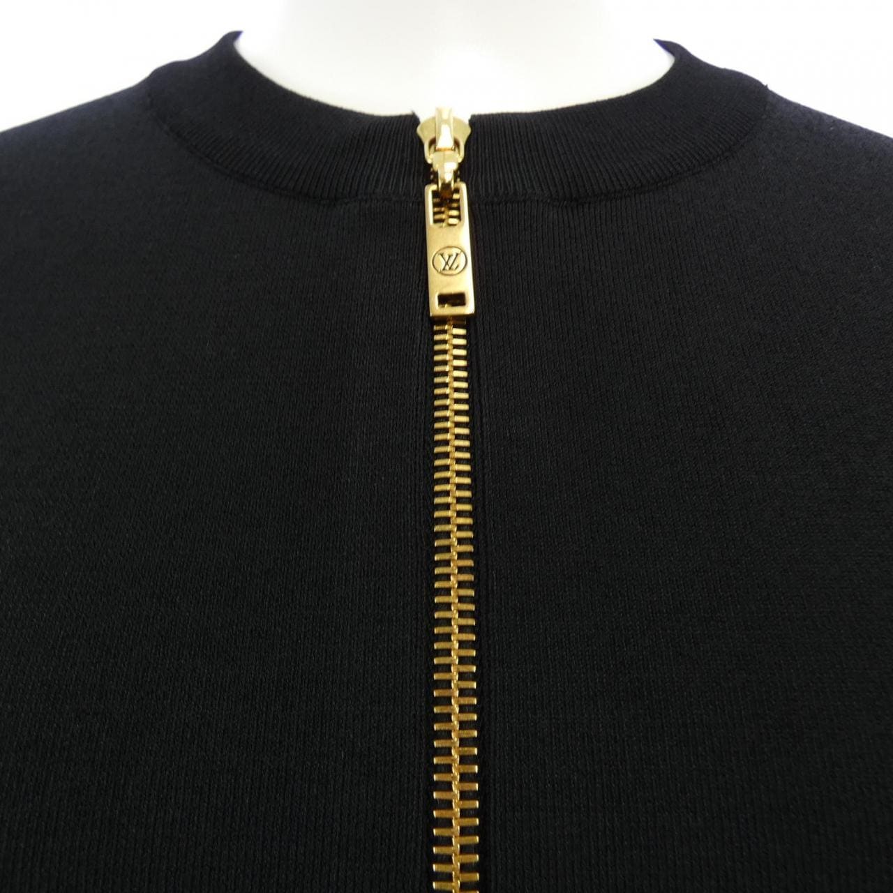 ルイヴィトン LOUIS VUITTON バイマテリアルAラインニットドレス FIKD01OUI ワンピース
