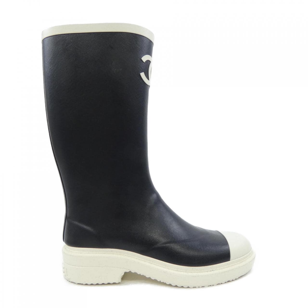 シャネル CHANEL ハイブーツ G39620X56326 ロングブーツ