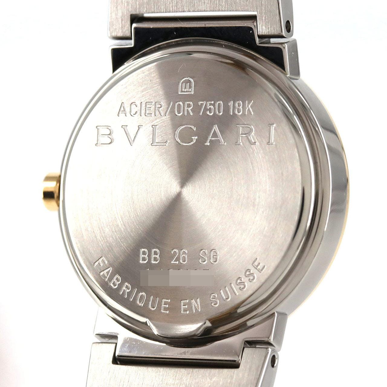 ブルガリ ブルガリブルガリ コンビ BB26SG/BB26WSGD SSxYG クォーツ