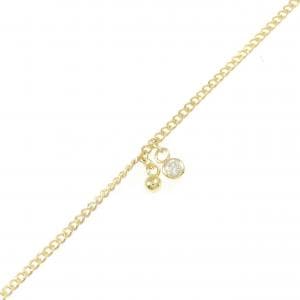 K18YG ダイヤモンド ブレスレット 0.03CT