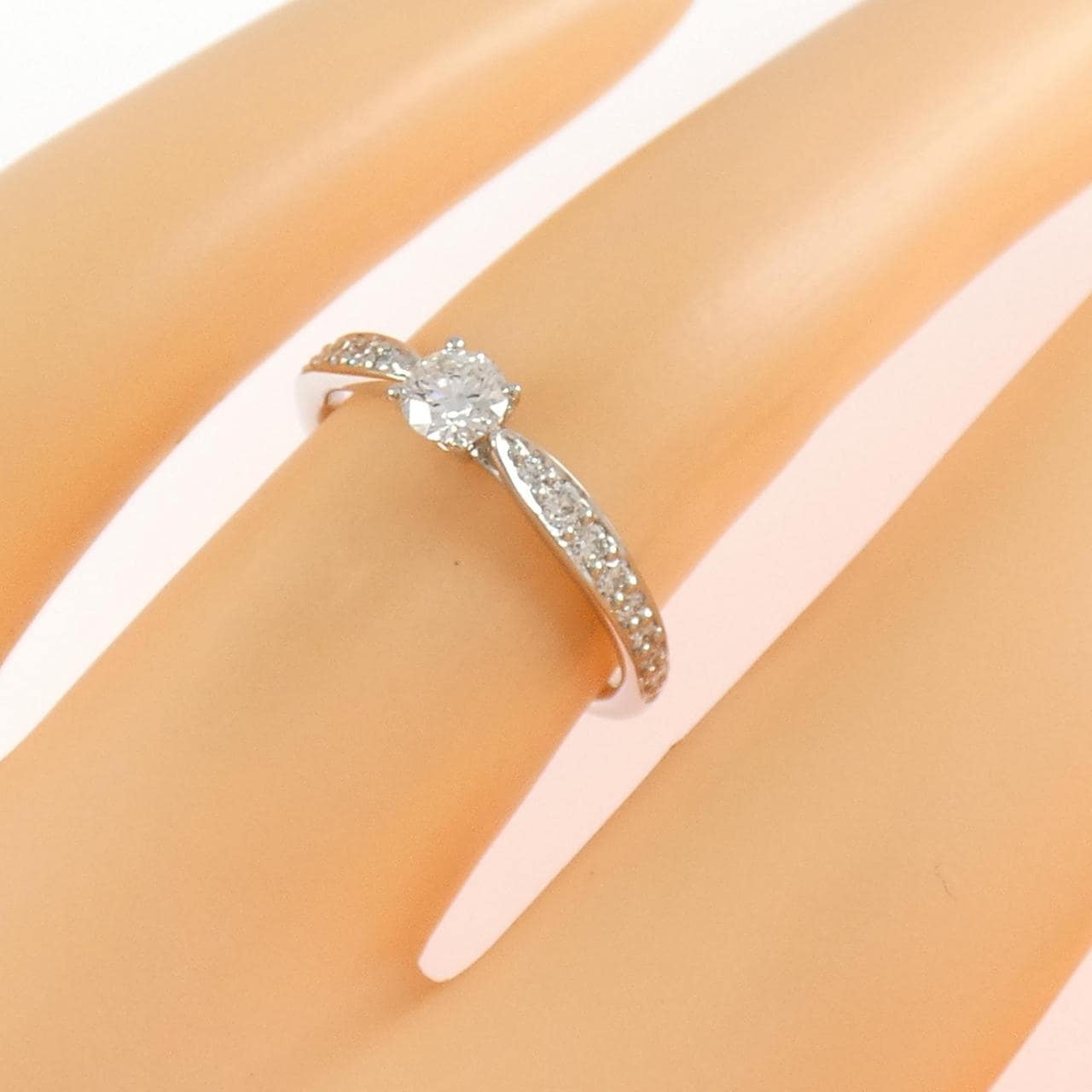 ティファニー ハーモニー リング 0.19CT