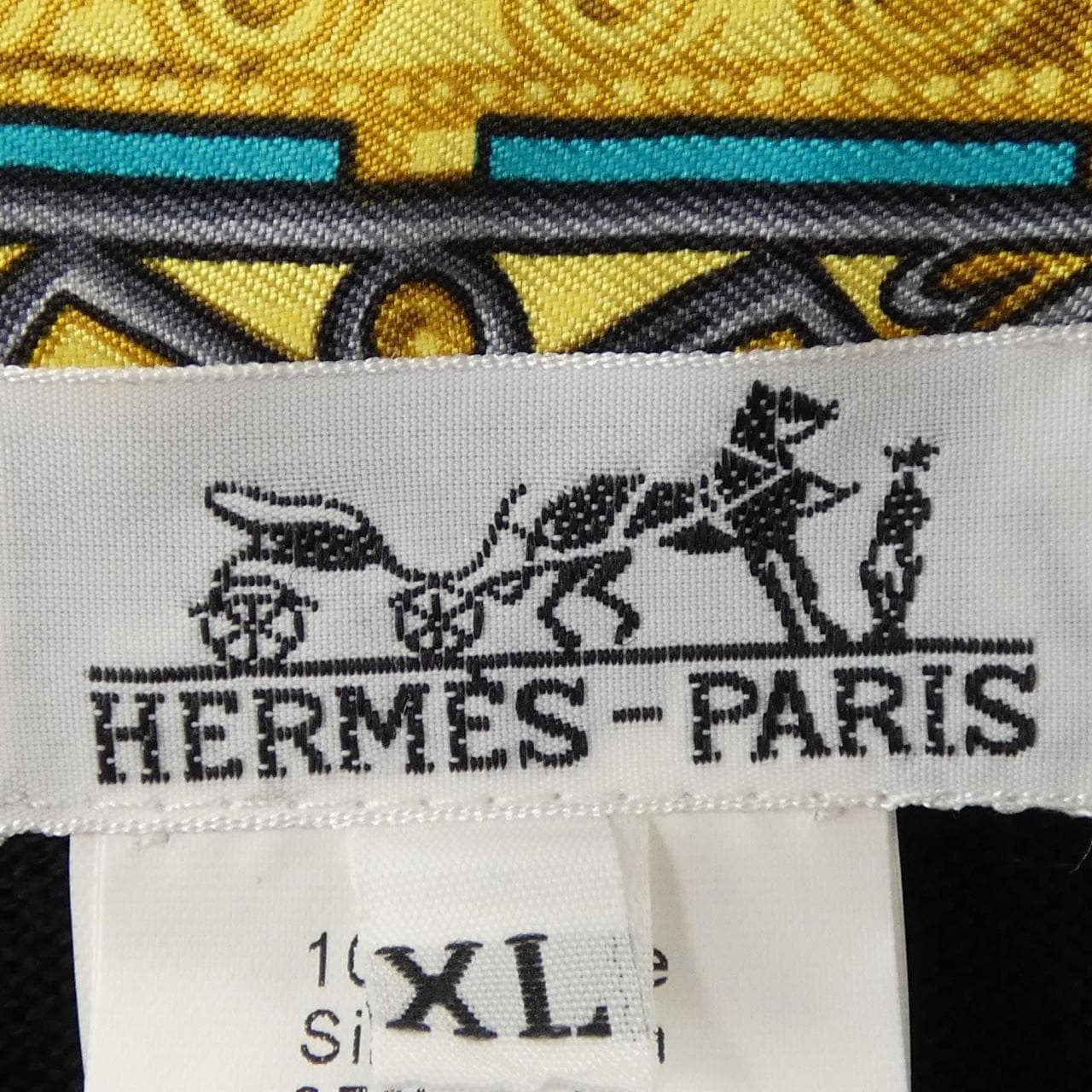 【ヴィンテージ】エルメス HERMES PARURES DES SABLES ツイルレーヌ. トップス