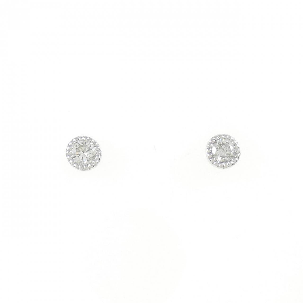 PT ダイヤモンド ピアス 0.16CT