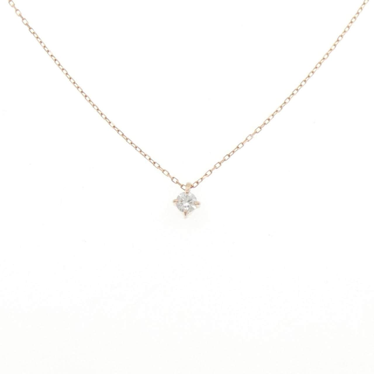 エテ ダイヤモンド ネックレス 0.1CT