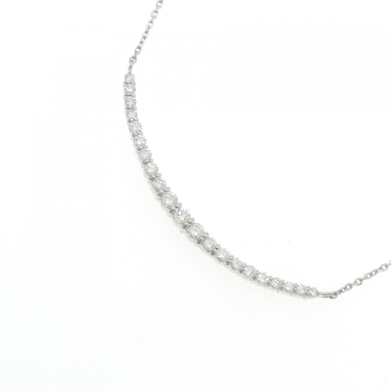 PT900/PT850 ダイヤモンド ネックレス 0.30CT