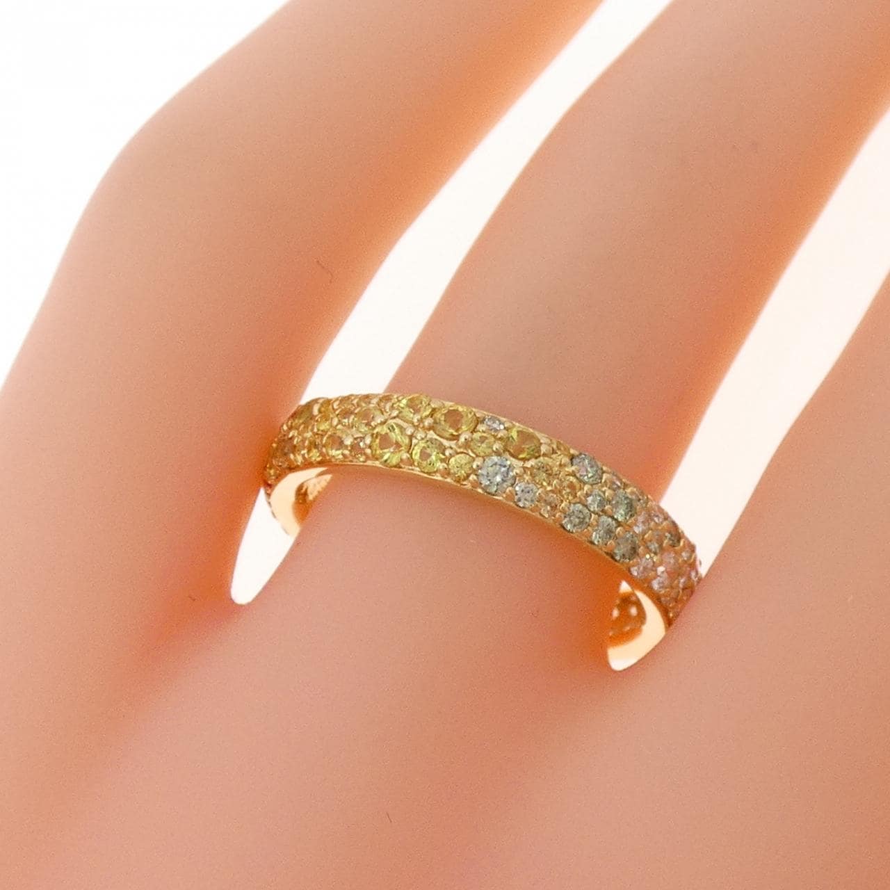 ポンテヴェキオ サファイヤ リング 0.60CT