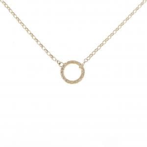 Agete Diamond Necklace 0.02CT