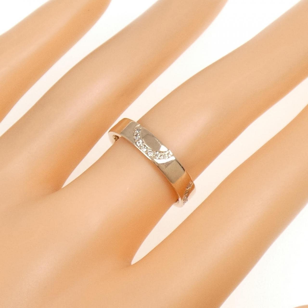 K18PG ダイヤモンド リング 0.23CT