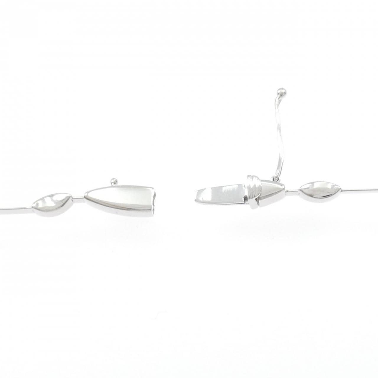 K18WG ダイヤモンド ネックレス 2.00CT