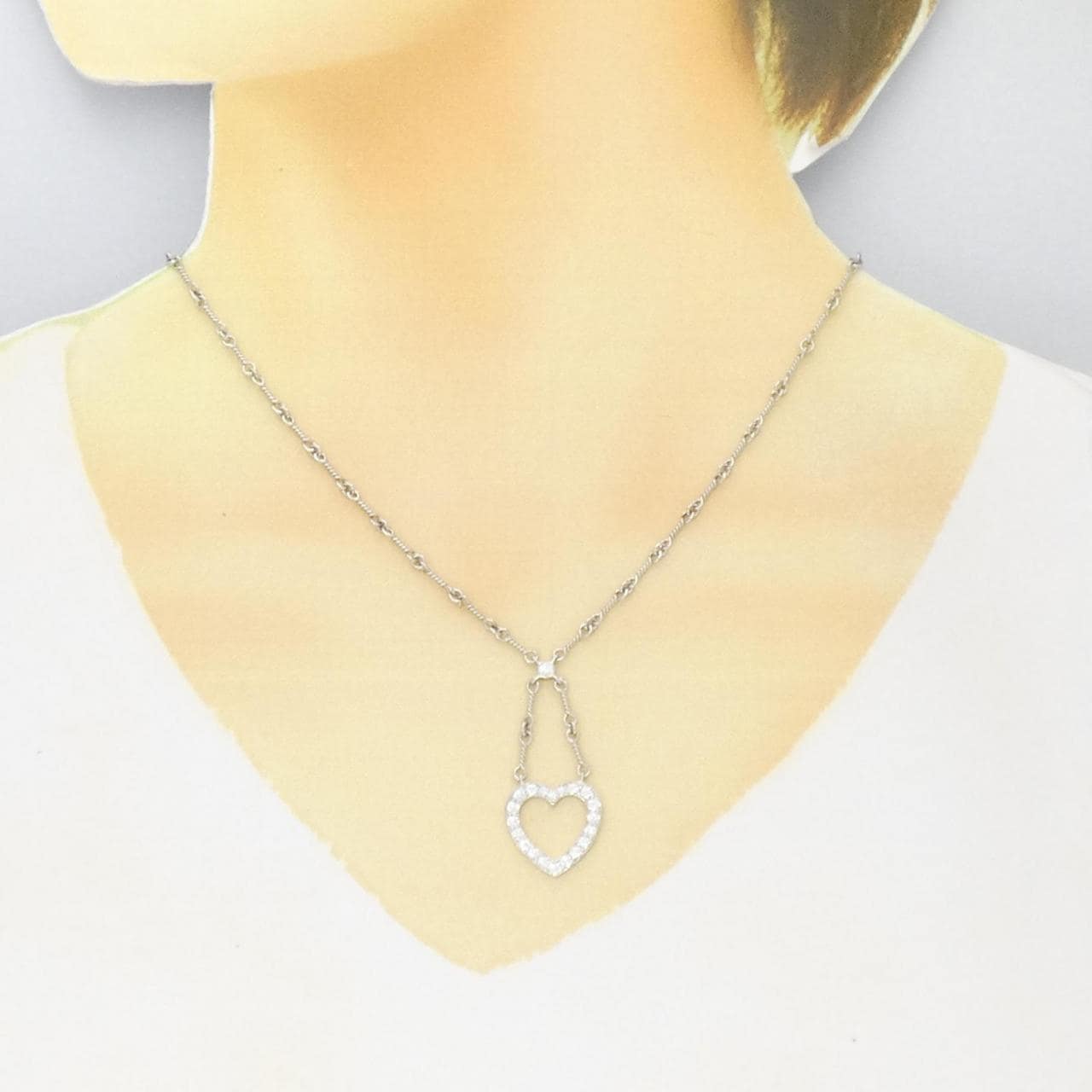 TIFFANY sentimental drop necklace