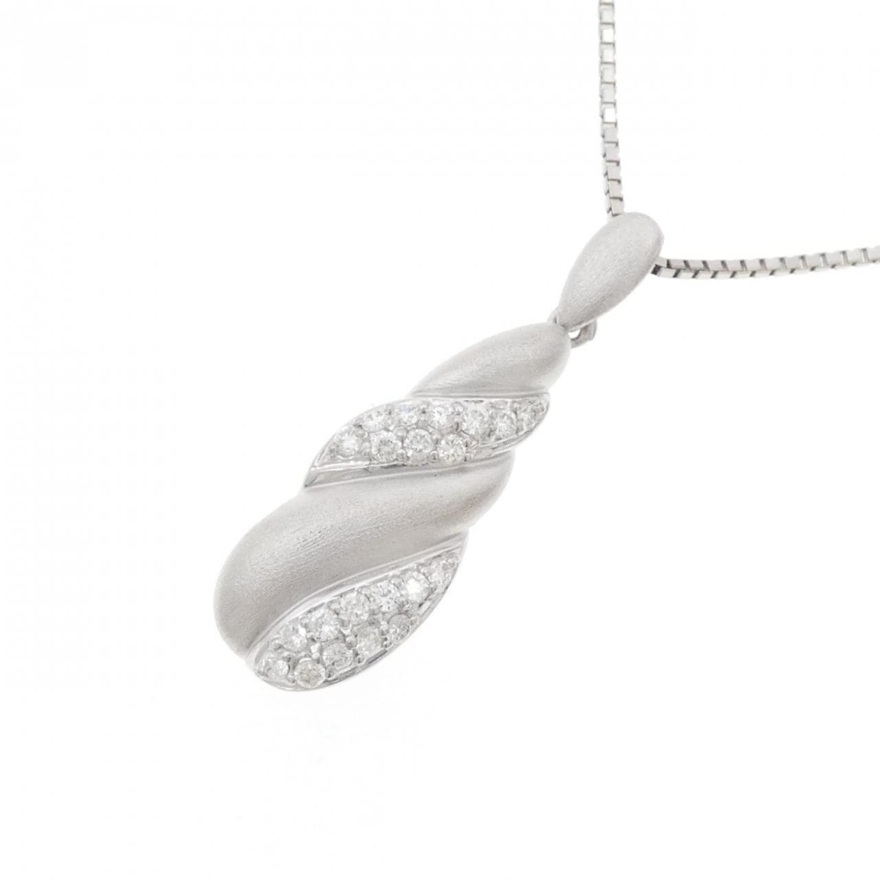 PT900/PT850 ダイヤモンド ネックレス 0.30CT