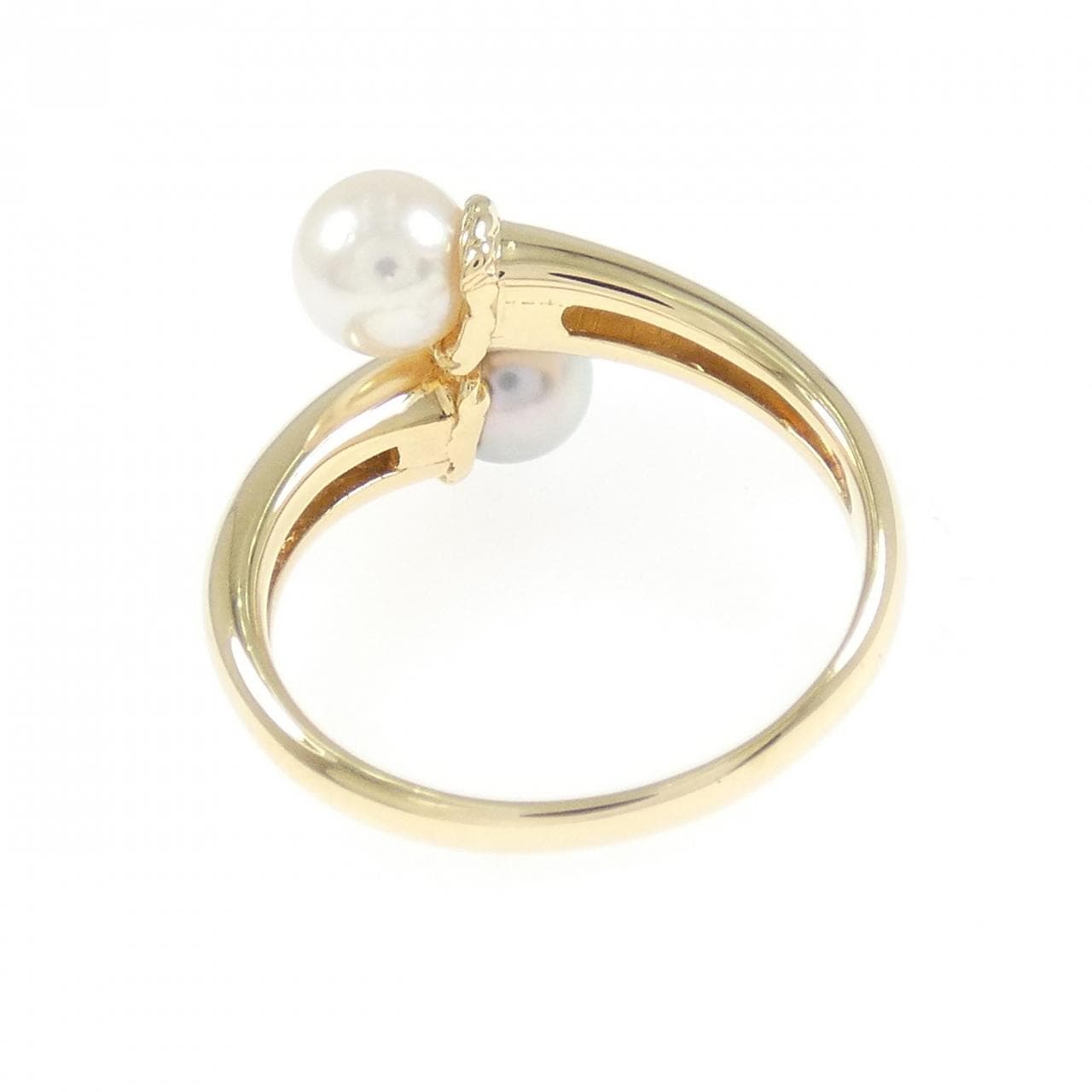 K18YG アコヤパール リング