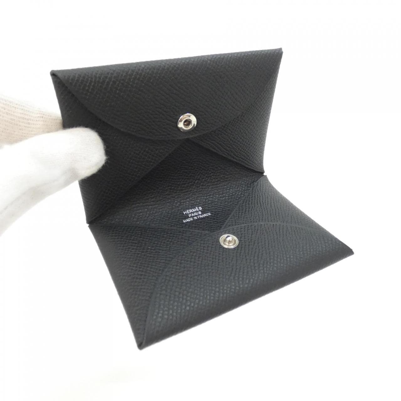 【未使用品】エルメス カルヴィ 044164CK カードケース