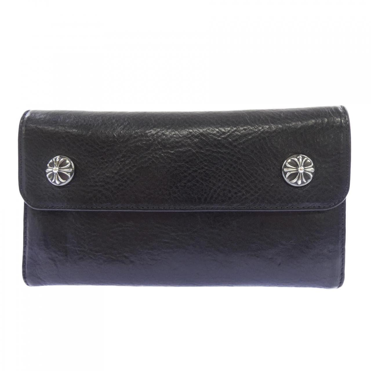 クロムハーツ CHROME HEARTS WAVE CROSS BTN　ウェーブ クロスボタン 2246 304 0501 0900 WALLET