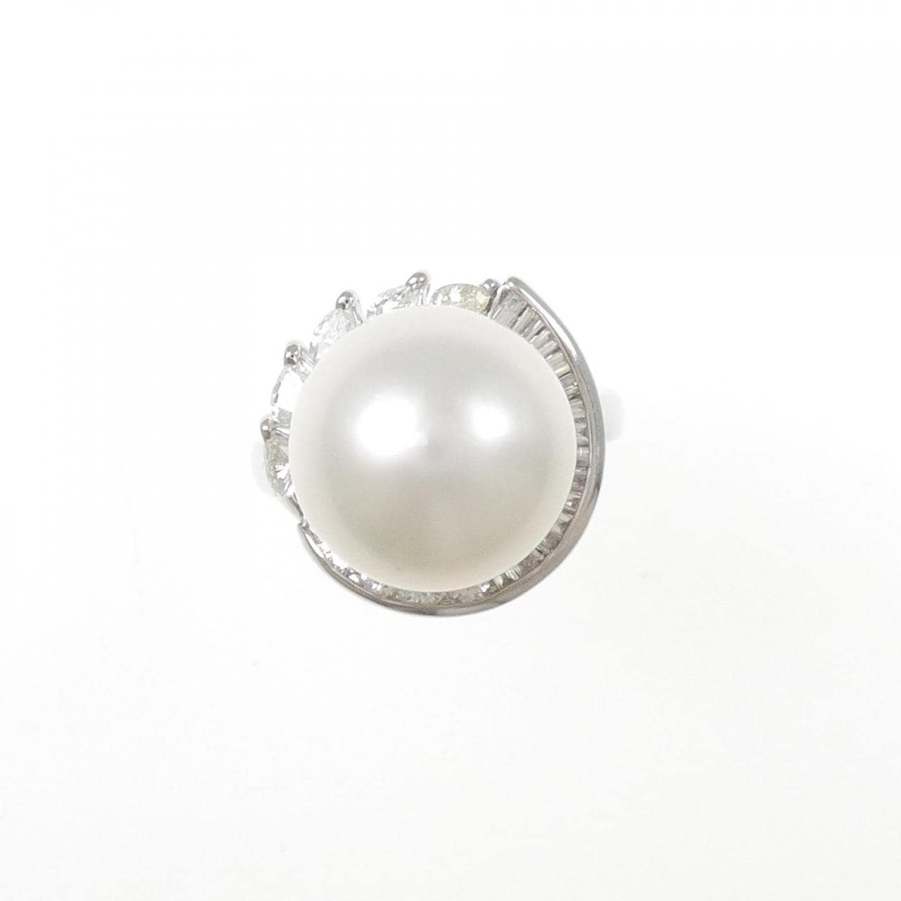 PT900 白蝶パール リング 12.3mm