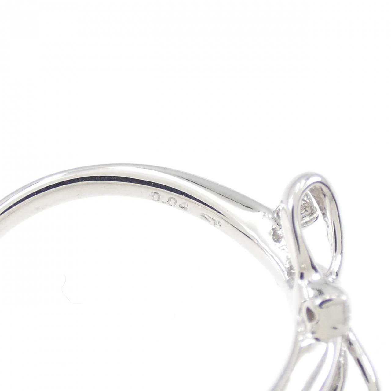 サマンサティアラ ダイヤモンド ピンキーリング 0.04CT