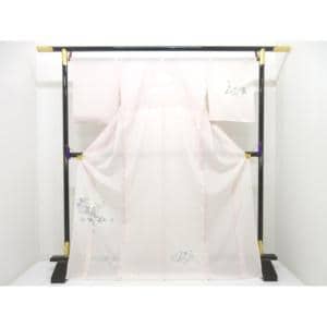 【未使用品】単衣　駒絽訪問着　ボカシ染