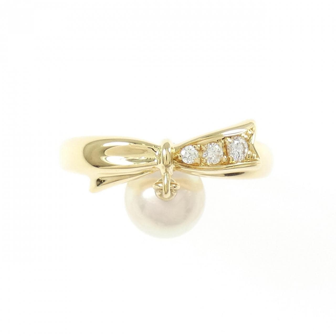 MIKIMOTO Akoya珍珠戒指 6.6mm