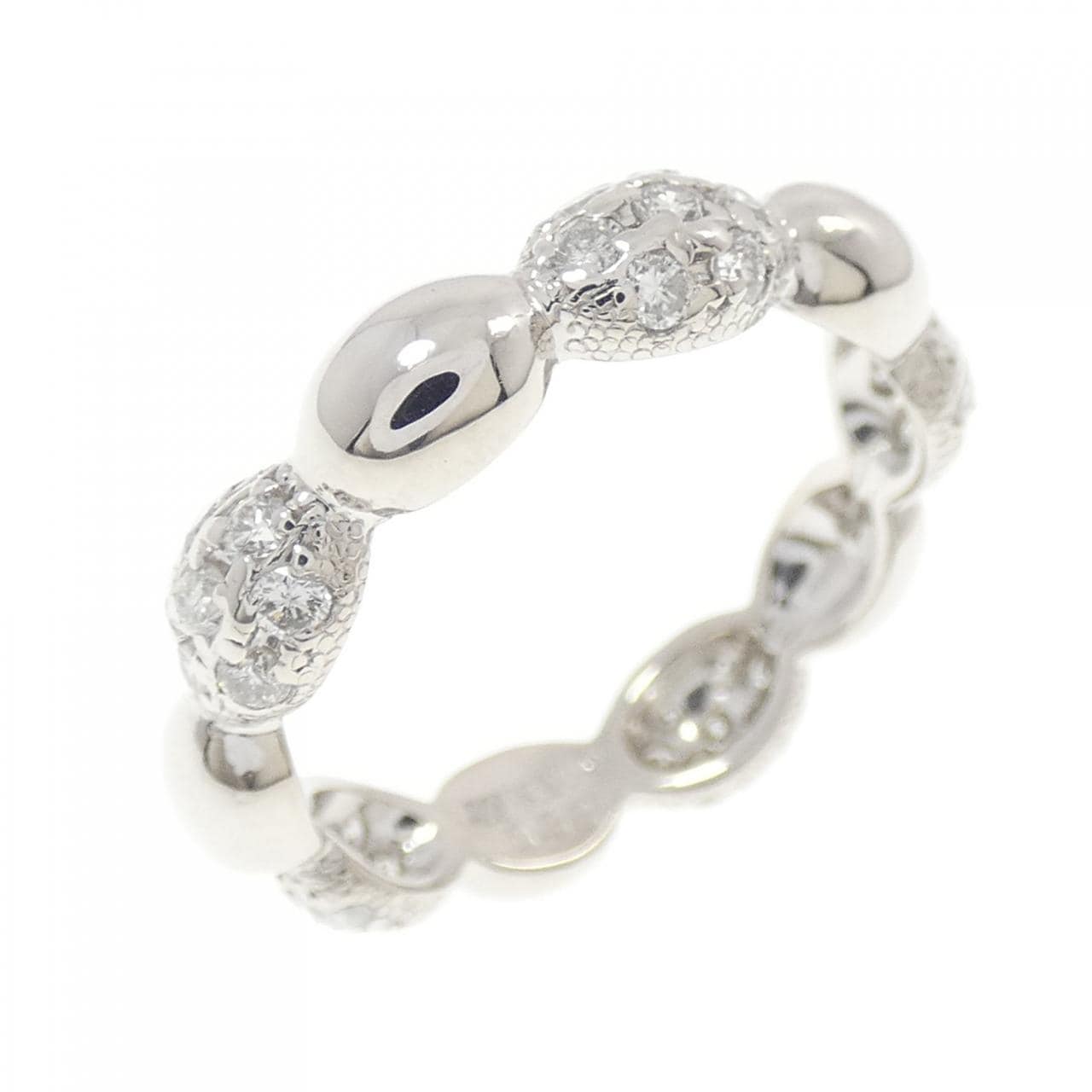 K18WG ダイヤモンド リング 0.58CT