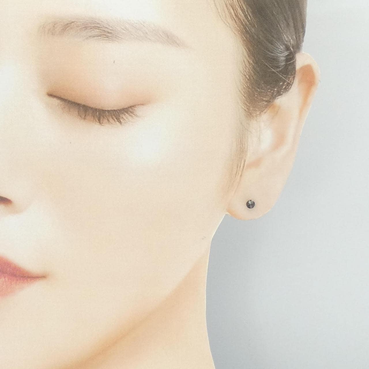 PT900 ダイヤモンド ピアス 0.30CT