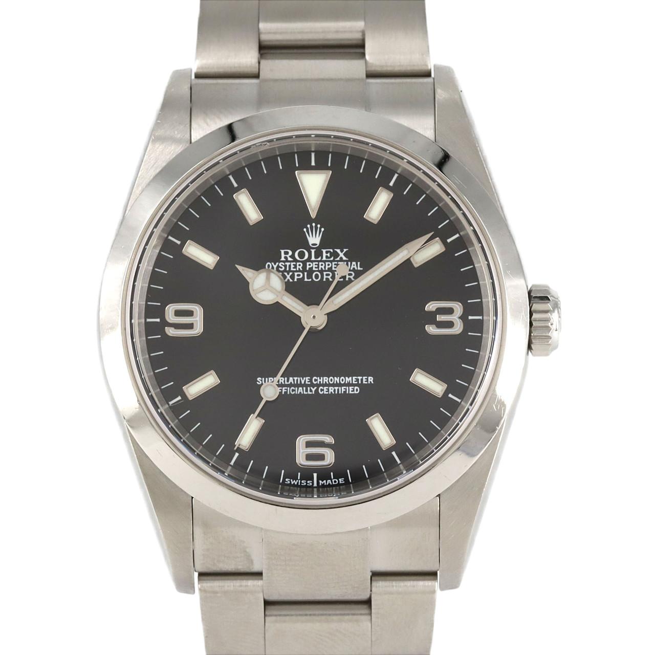 ROLEX Explorer I 114270 SS Automatic Y Number