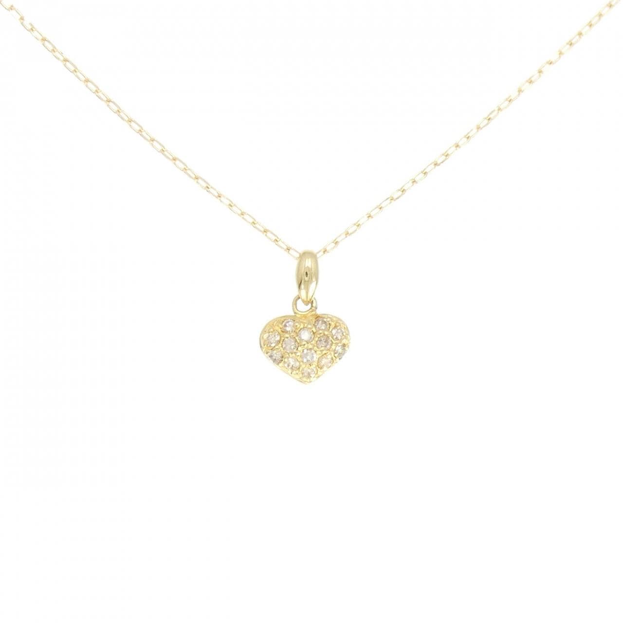 K18YG ダイヤモンド ネックレス 0.20CT