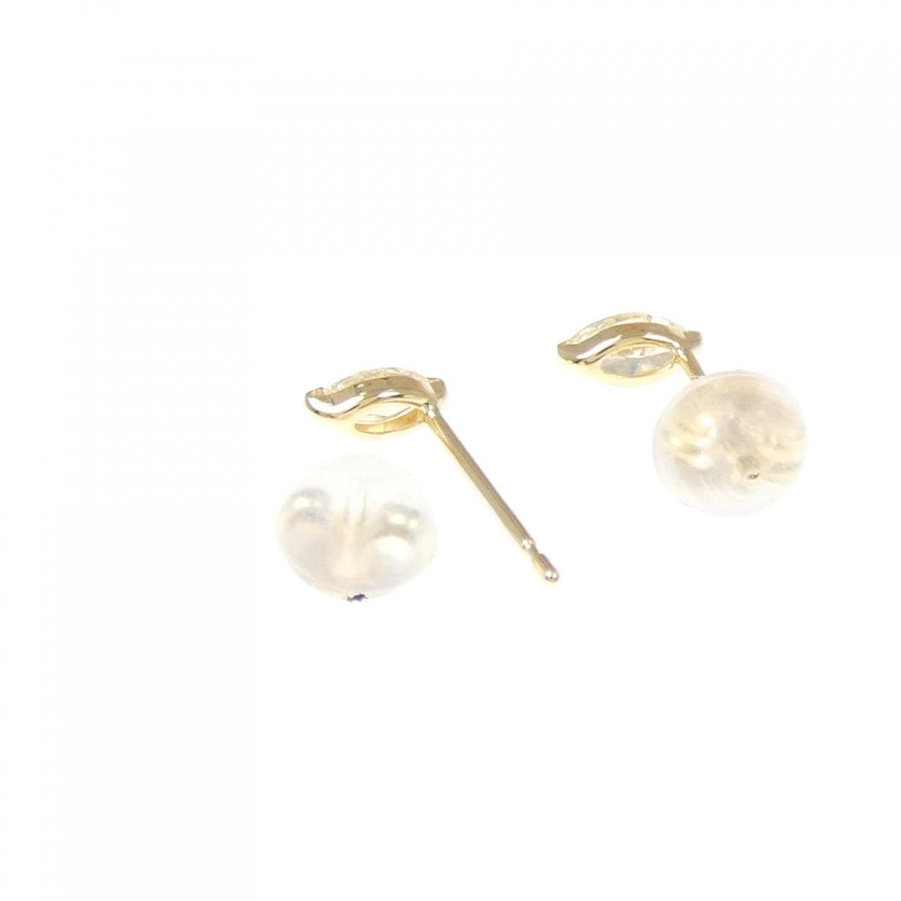 【新品】K18YG ダイヤモンド ピアス 0.24CT