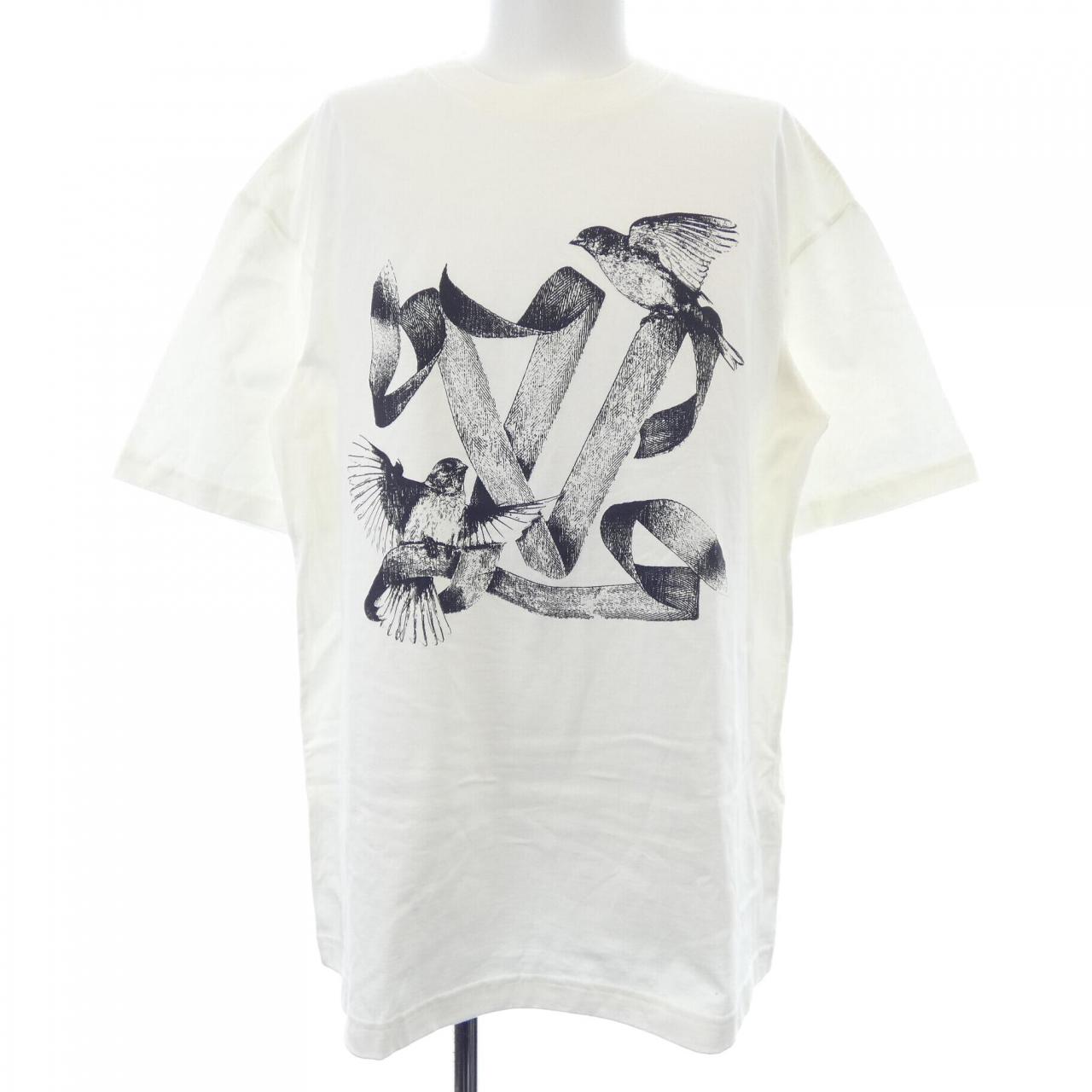 ルイヴィトン LOUIS VUITTON プリンテッドコットンTシャツ HPY83WNPG Tシャツ