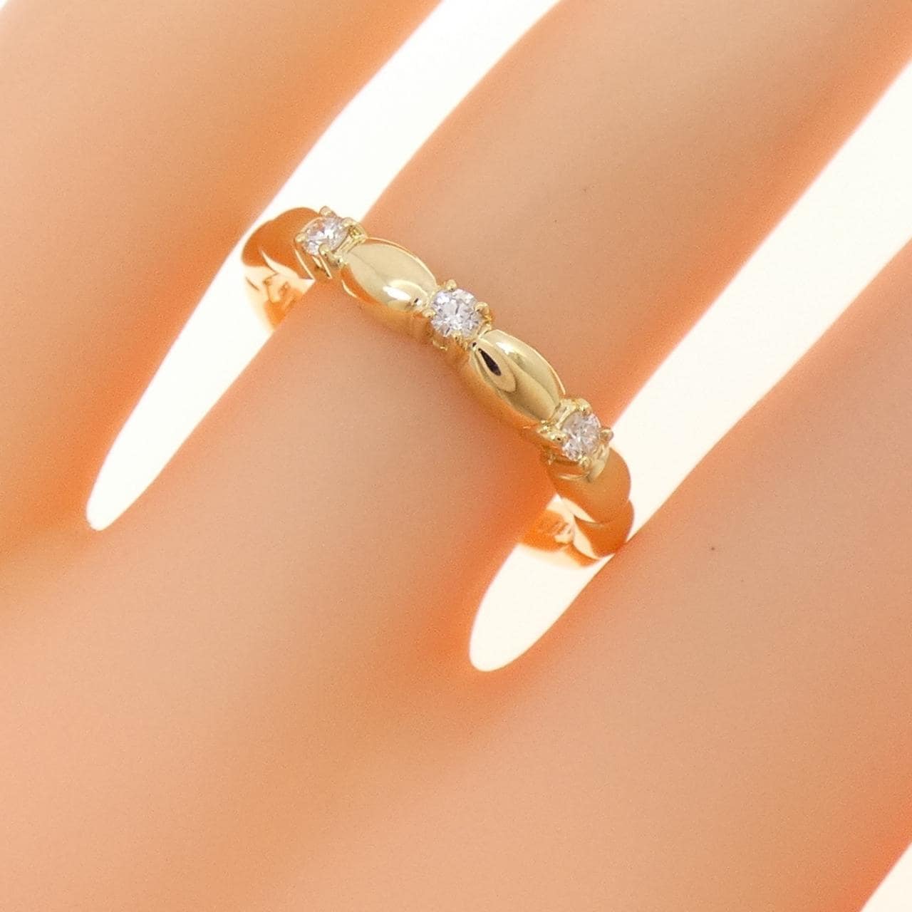 ミキモト ダイヤモンド リング 0.08CT