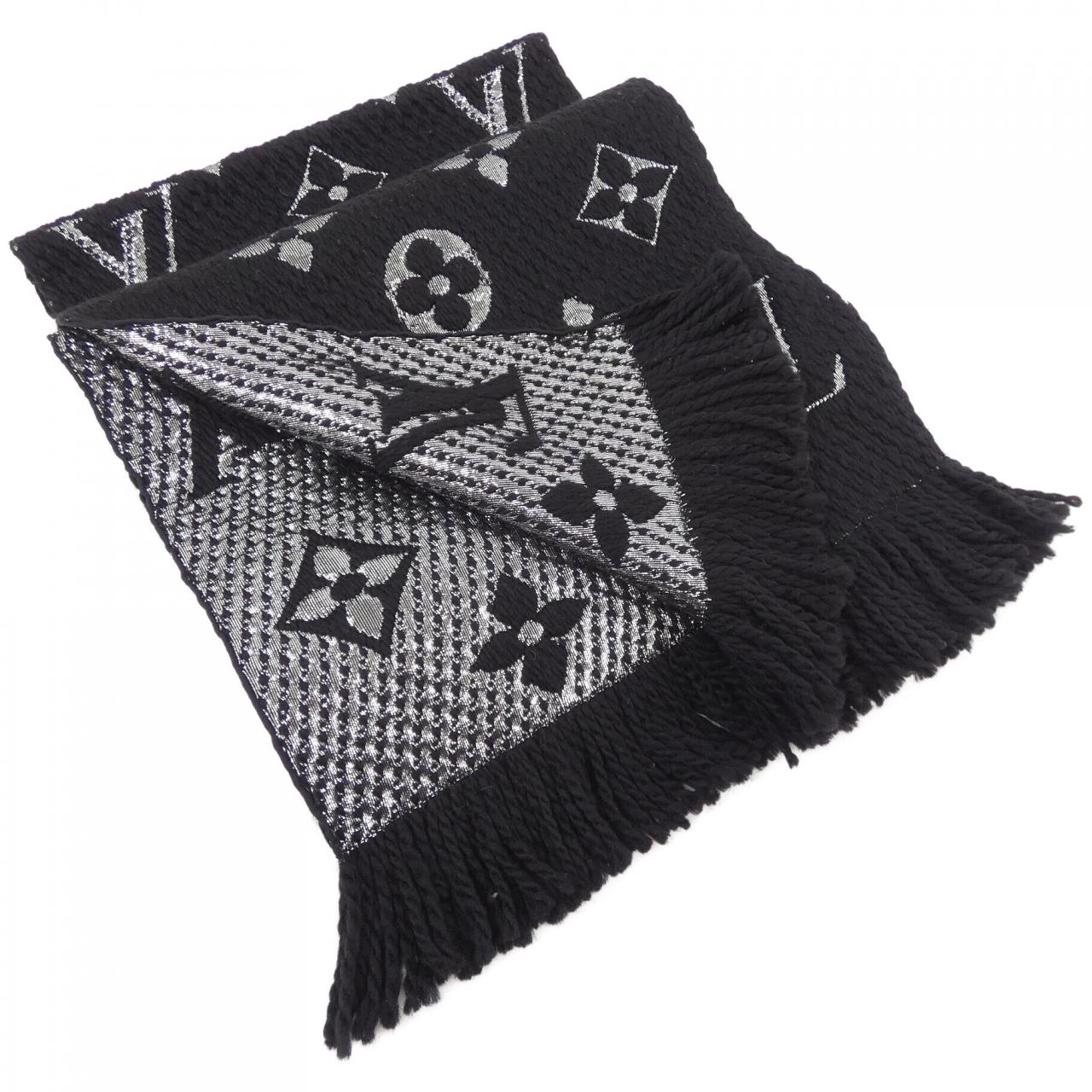 ルイヴィトン LOUIS VUITTON ロゴマニア M75833 MUFFLER