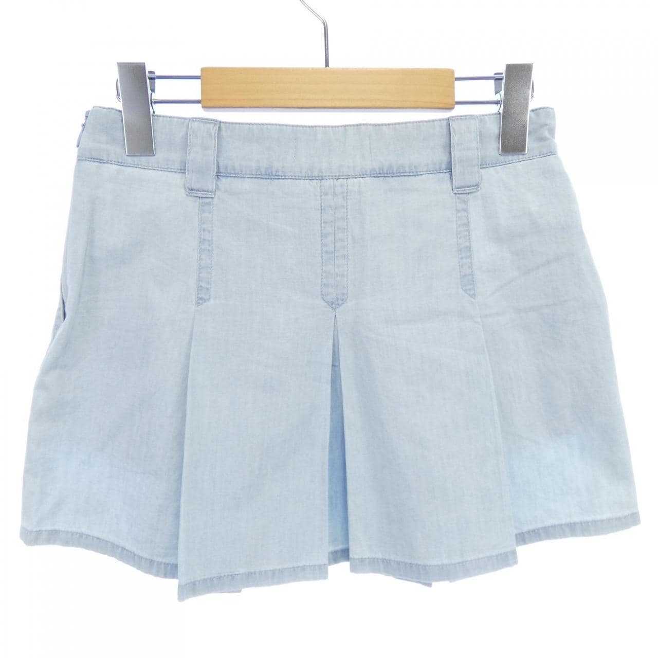 ミュウミュウ MIU MIU MIU MIU ロゴラベル GWD328 S000 14UT スカート