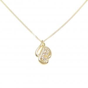 K18YG ダイヤモンド ネックレス 0.18CT