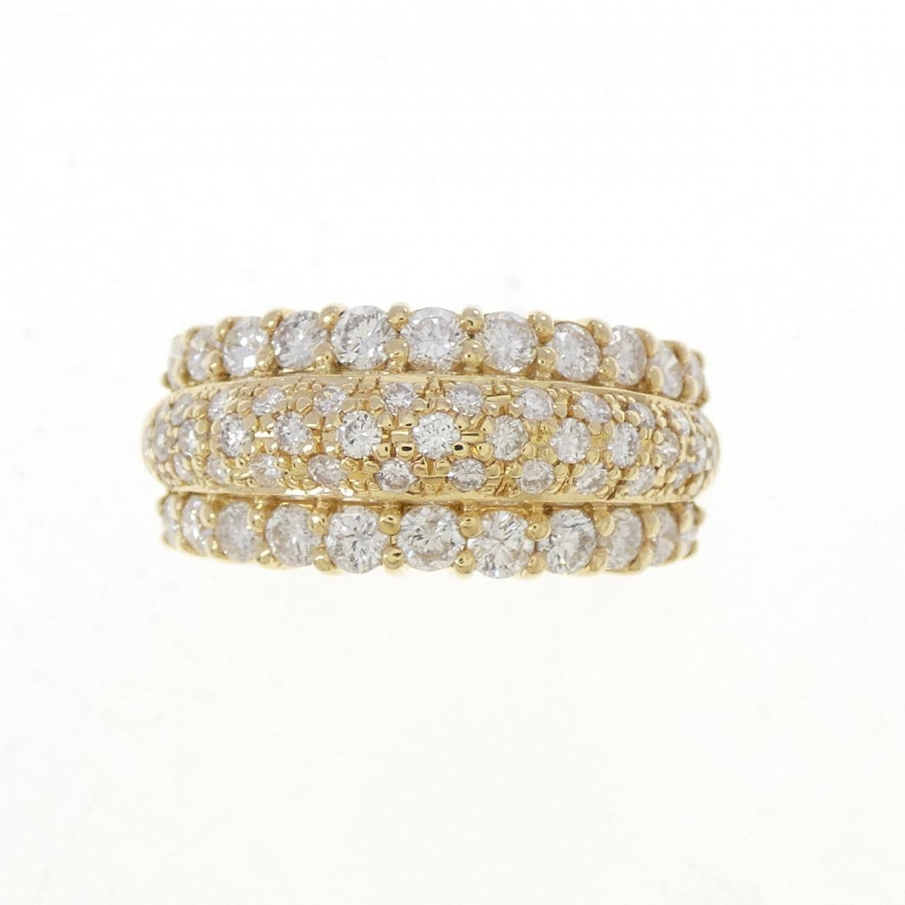 K18YG ダイヤモンド リング 1.25CT