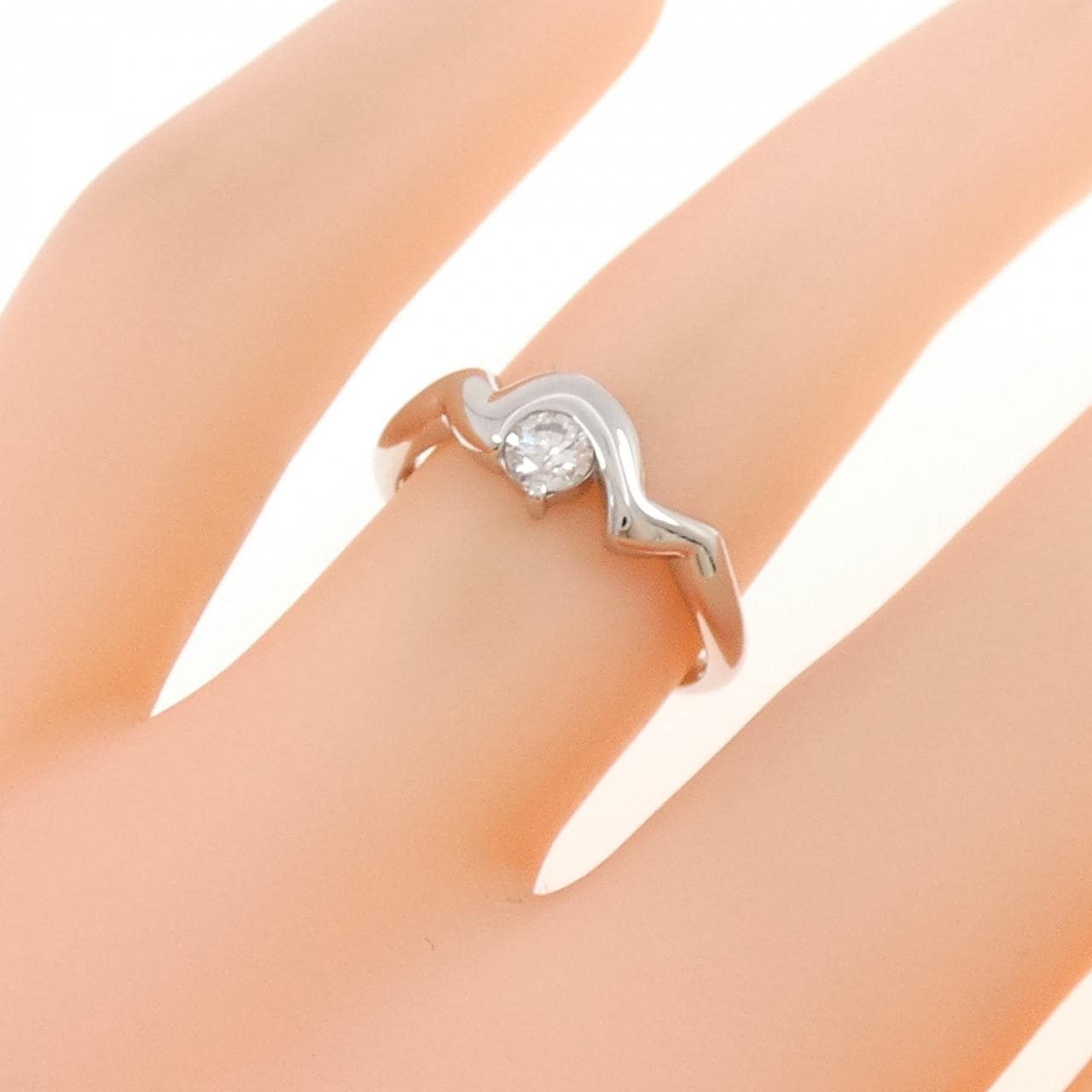 PT900 ダイヤモンド リング 0.17CT