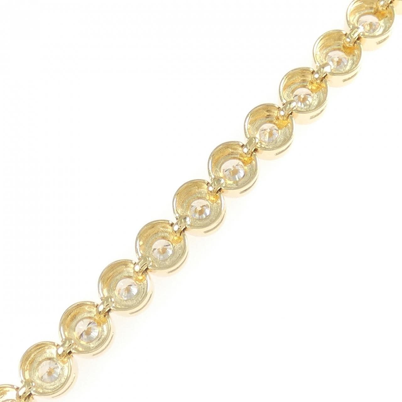 K18YG ダイヤモンド ブレスレット 5.00CT