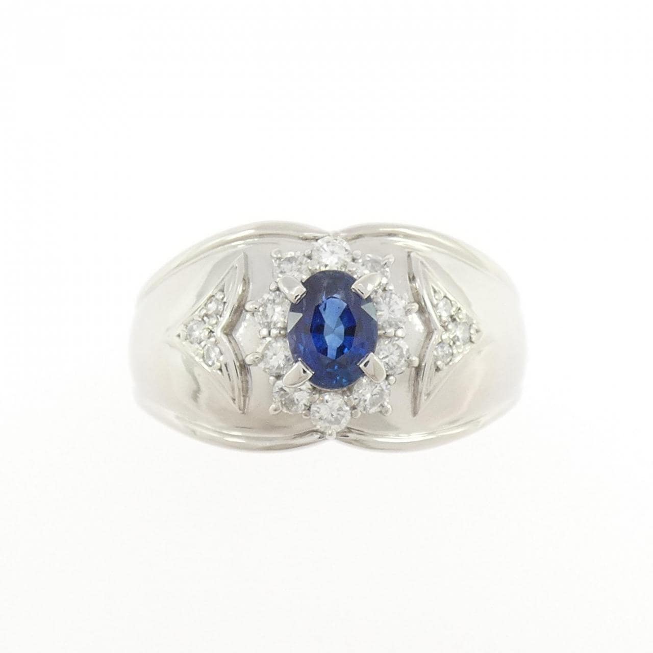 PT900 サファイヤ リング 0.57CT