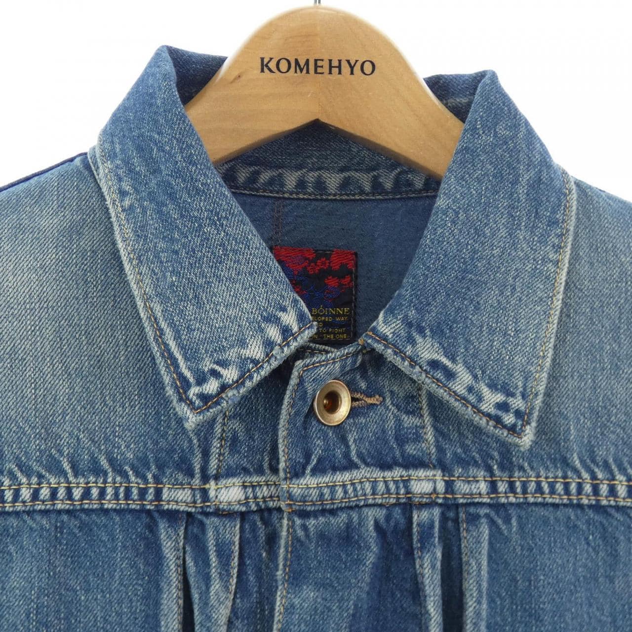 BRU NA BOINNE denim jacket