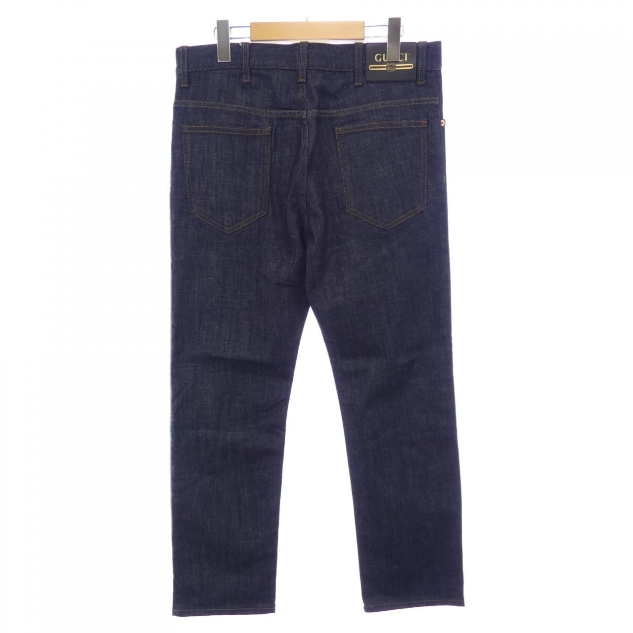グッチ GUCCI ウォッシュドデニムレギュラーフィット パンツ 623953 XDBBS ジーンズ