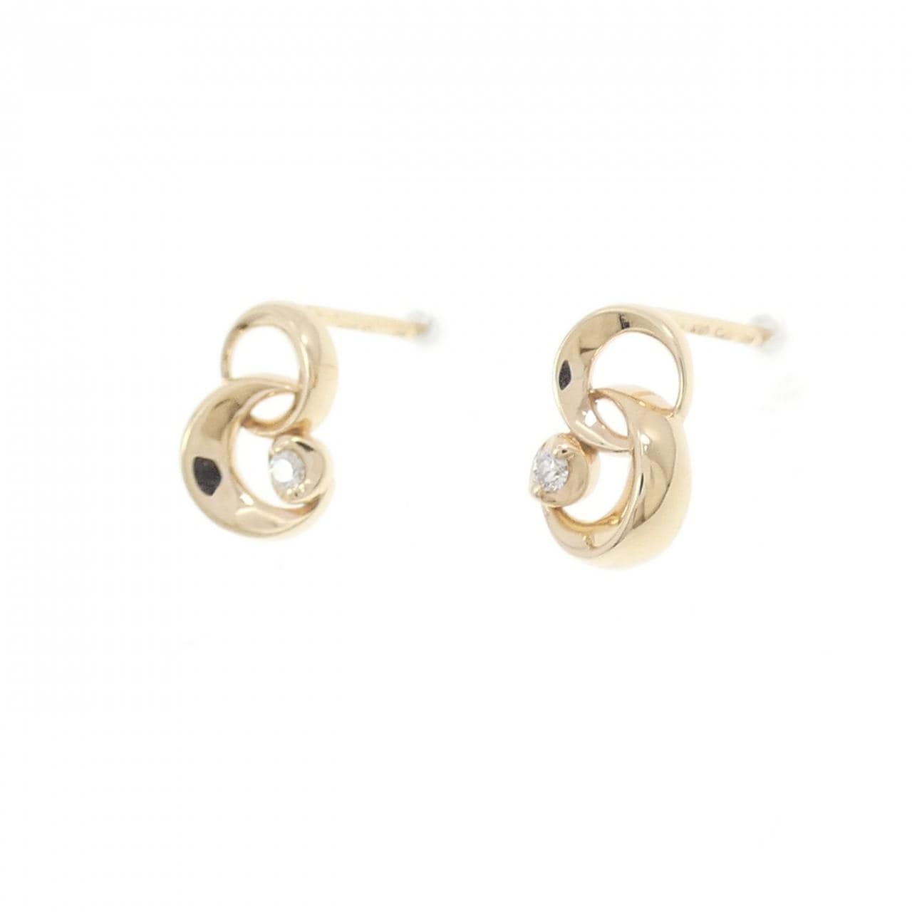 スタージュエリー ダイヤモンド ピアス 0.02CT