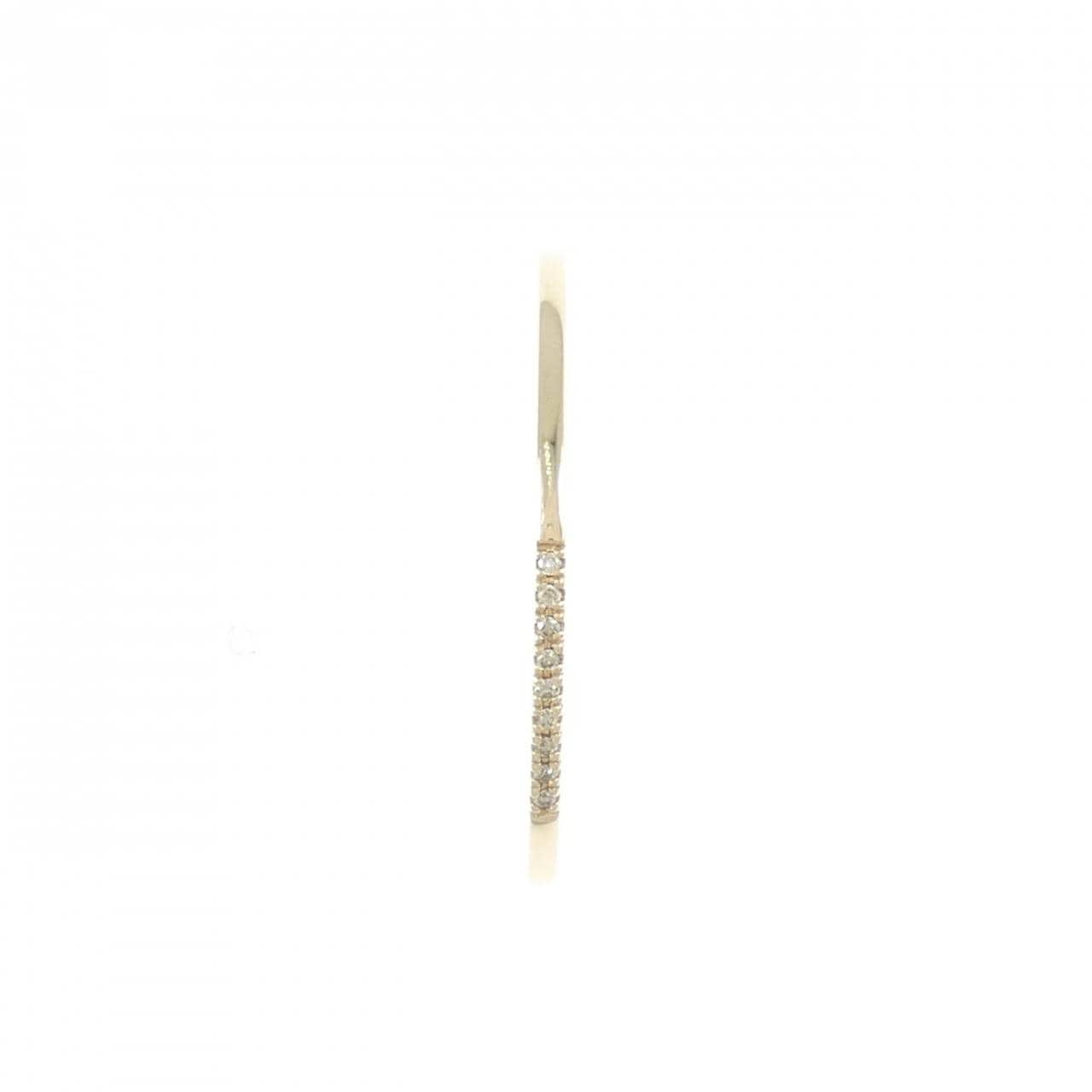 ヒロタカ ボウ ピアス 0.04CT 片耳