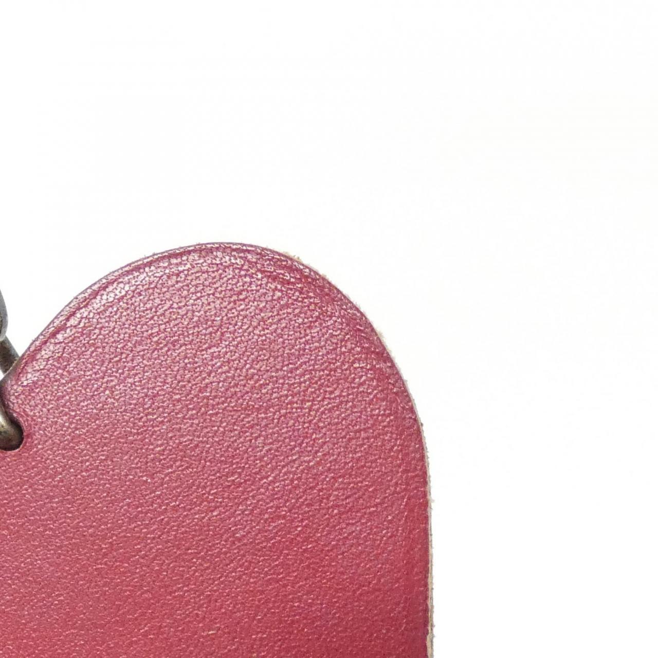 エルメス POMME フルーツ ポルト クレ 027890CA キーホルダー