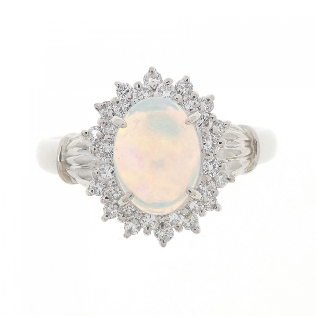 PT900 オパール リング 0.57CT