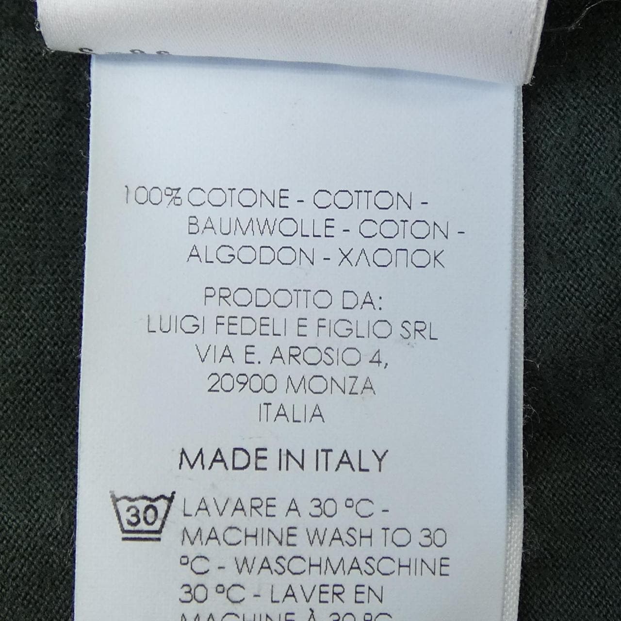 フェデーリ FEDELI Tシャツ